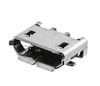 Pack of 4 1981568-1  USB - micro B USB 2.0 Receptacle Connector 5 Position Surface Mount, Right Angle