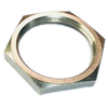 52103350 Nickel Plated Brass Cable Gland Locknut, M40 Thread