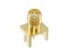Pack of 4 0732511150  SMA Connector Receptacle, Female Socket 50 Ohms Board Edge, End Launch Solder
