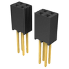 Pack of 4  SSQ-108-03-G-D  Connector Receptacle 16 Position Gold PCB :RoHS