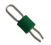 Pack of 10 5126 Green PC Test Point, Multipurpose Phosphor Bronze Silver Plating Through Hole Mounting Type