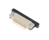 Pack of 5 F32R-1A7H1-11014 Conn 14 Position FFC, FPC Connector Contacts, Bottom 0.020" (0.50mm) Surface Mount, Right Angle