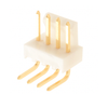 Pack of 5 0022122044 Connector Header Through Hole, Right Angle 4 position 0.100" (2.54mm)