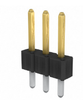 Pack of 6 68001-203HLF Connector Header Through Hole 3 position 0.100" (2.54mm) :RoHS