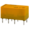 DS2Y-S-DC6V Electromechanical Relay 6VDC 180Ohm 2A DPDT (20x9.9x9.9)mm THT Signal Relay 