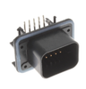 Pack of 2 1-776267-1 Connector Header Panel Mount, Through Hole, Right Angle 14 position 0.157" (4.00mm) :RoHS
