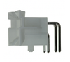 Pack of 4 0015249044 Connector Header Through Hole, Right Angle 4 position 0.165" (4.20mm)