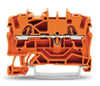 Pack of 5  60947-7-1 Terminal Block, 800v 2.5mm2 20A Orange, RoHS