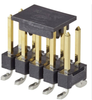 Connector Header Surface Mount 6 position 0.100": Cut Tape, RoHS