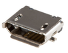Pack of 5 UJ2-MIBH-G-SMT-TR Connector USB Jack 2.0, MICRO B Type, 5 P
