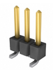 Pack of 4 TSM-103-01-F-SV Connector Header SMD 3POS 2.54MM, RoHS3