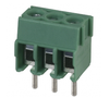 Pack of 9 1984620 Connector 3 Position Wire to Board Terminal Block Horizontal with Board 0.138" (3.50mm) Through Hole
