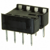 2-640463-2 Connector 8 (2 x 4) Pos DIP, 0.3" (7.62mm) Row Spacing Socket Gold Through Hole