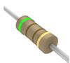 Pack of 5 CF14JT510R RES 510 OHM 5% 1/4W Axial :RoHS, Cut Tape