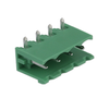 Pack of 4 1754478 Connector 4 Position Terminal Block Header, Male Pins, Shrouded (2 Side) 0.197" (5.00mm) 90°, Right Angle Through Hole