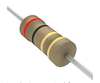 Pack of 10 CF1JT2R00 Res, 2 Ohms ±5% 1W Through Hole Resistor Axial Flame Retardant Coating, Safety Carbon Film, Cut Strip, ROHS