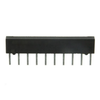 4310R-101-334LF Resistor 330k Ohm ±2% 200mW Power Per Element Bussed 9 Network/Array ±100ppm/°C 10-SIP : RoHS
