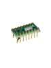 DS2-316-2BR  Connector, 16 PIN DIP Socket Gold Machined Pin