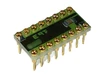 Pack of 2 4024838-005 Connector, 16 PIN DIP Socket Gold Machined Pin