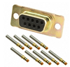 205555-2 Connector 9 Position D-Sub Receptacle, Female Sockets