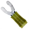 Pack of 5 52943 Yellow 10 Stud Spade Terminal Connector Crimp 10-12 AWG : RoHS