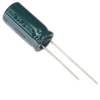 160V 22uF 85C 10x20 Radial Electrolytic Capacitor (UVR2C220MPD1TD) CROSS