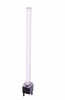 LPA-C011301S-50 LED Light Pipe 50MM Single Clear Rigid Board Mount, Press Fit