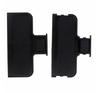 552008-1 Connector Backshell 50 Position 180DEG Black