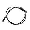 YF2A15-010UB5M2A15 Cable Male To Female A-Coded 4 AMP 5 PIN Black