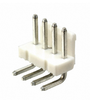 Pack of 5 647676-4 Connector Header Through Hole, Right Angle 4 position 0.156" (3.96mm) :RoHS