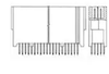 149011-5 Connector Header Through Hole 120 position 0.050" (1.27mm)