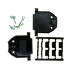 17E17261 Connector Backshell 25POS 180DEG BLK