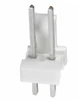 Pack of 6 640456-2 Connector Header VERT 2POS 2.54MM Through Hole, RoHs , Bulk