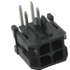 Pack of 4 43045-0401 Connector Header Through Hole, Right Angle 4 position 0.118" (3.00mm), RoHs