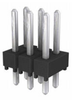 Pack of 4 TSW-103-07-T-D Connector Header Through Hole 6 position 2.54mm, RoHs
