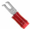 324608 Connector Crimp Terminal Spade Red 2 Stud 16-22 AWG