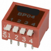 BP04K Switch Slide Dip SPST 0.1A 5V, BP04KT