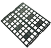 2 Trays 123-2828-211 IC Tray TQFP 28X28mm Black Plastic Trays, 150°C BAKE/ 180°C MAX