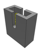 Pack of 10 2SN-BK-G Connector 2 (1 x 2) Position Shunt Black Open Top 0.079" (2.00mm) Gold
