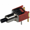 Pack of 4 800SP9B6M6RE Pushbutton Switch SPST-NO 0.4VA 20V Standard Through Hole, Right Angle, RoHs