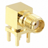 Pack of 4 5-1814400-2 Connector SMA Jack R/A 50 OHM PCB, RoHs