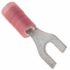 Pack of 10 19198-0070-C Connector Spade Terminal 18-22AWG #6 Red