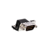 Pack of 2  D09P13A4GV00LF  Connector 9 Position D-Sub Plug Male Pins 
