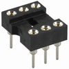 Pack of 3 AR 06-HZL-TT CONN IC Dip Socket 6POS Tin, RoHs