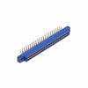 EBM22DRAS Connector 44 Position Female Non Specified - Dual Edge Gold 0.156" (3.96mm) Blue