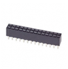 1-534998-4 Connector 28 Position Receptacle 0.100" (2.54mm) Through Hole Gold