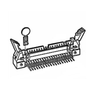 66429-091 Connector Header Through Hole, Right Angle 50 position 0.100" (2.54mm)