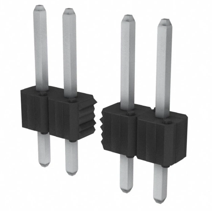 Pack of 5 68001-406HLF Connector Header Through Hole 6 position 0.100" (2.54mm), RoHs