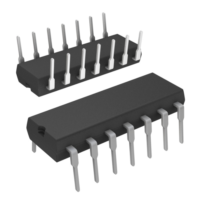 M74HC14B1R IC Inverter 6 Channel Schmitt Trigger 14-DIP