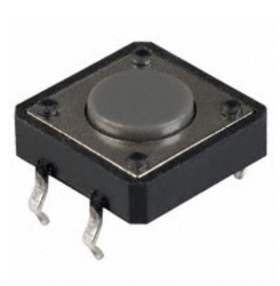 PTS125SM43 Tactile Switch SPST-NO Top Actuated Through Hole